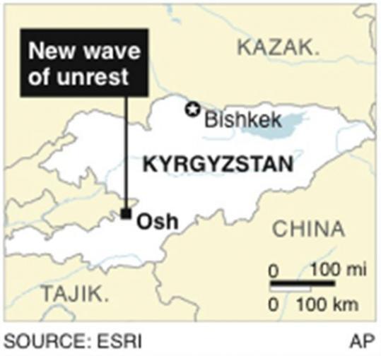Háborús helyzet Dél-Kirgizisztánban 