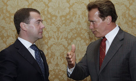 Schwarzenegger Moszkvába látogatott 