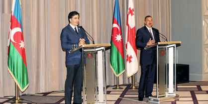 Grúz-azeri csúcs Batumiban 