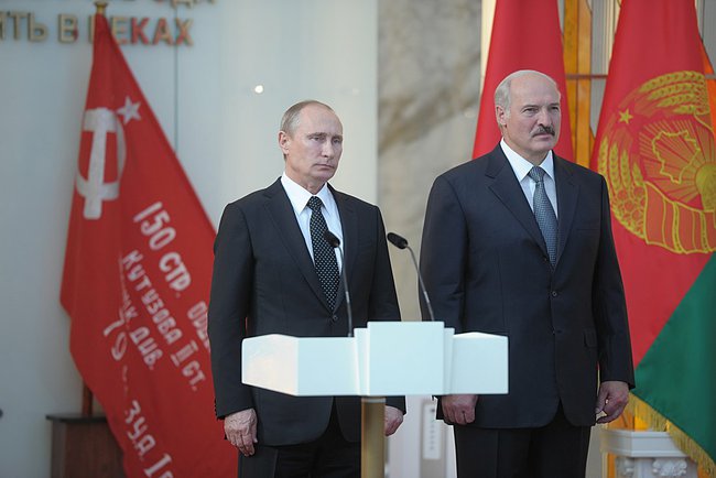 Belarusz a felszabadulásra emlékezett