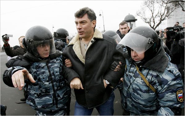 Borisz Nyemcov politikai fogoly