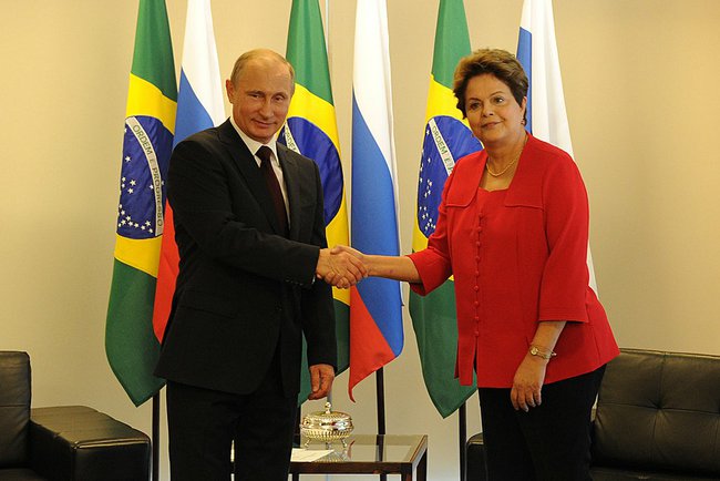 Putyin látogatása Brazíliában 