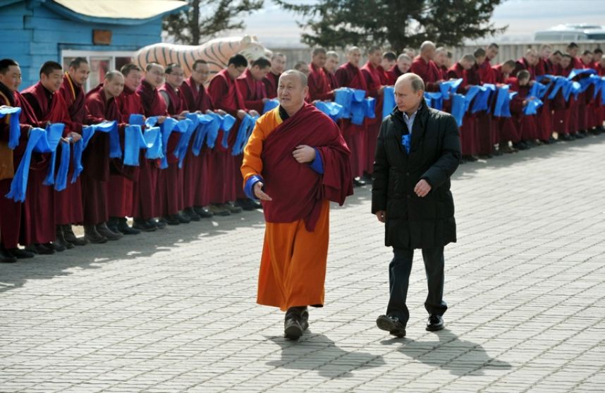 Putyin köszöntötte az oroszországi buddhistákat