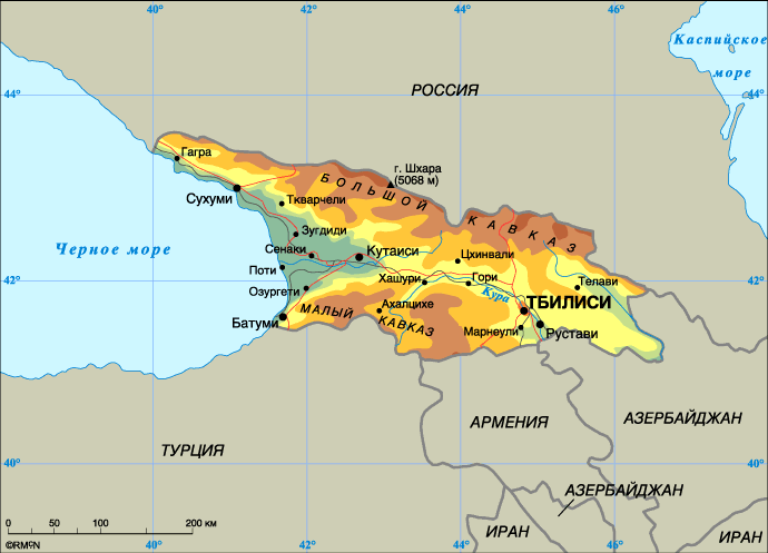 Grúzia nemzetiségi képe, 1926 - 2002