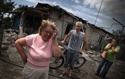 Humanitárius tragédia Kelet-Ukrajnában 