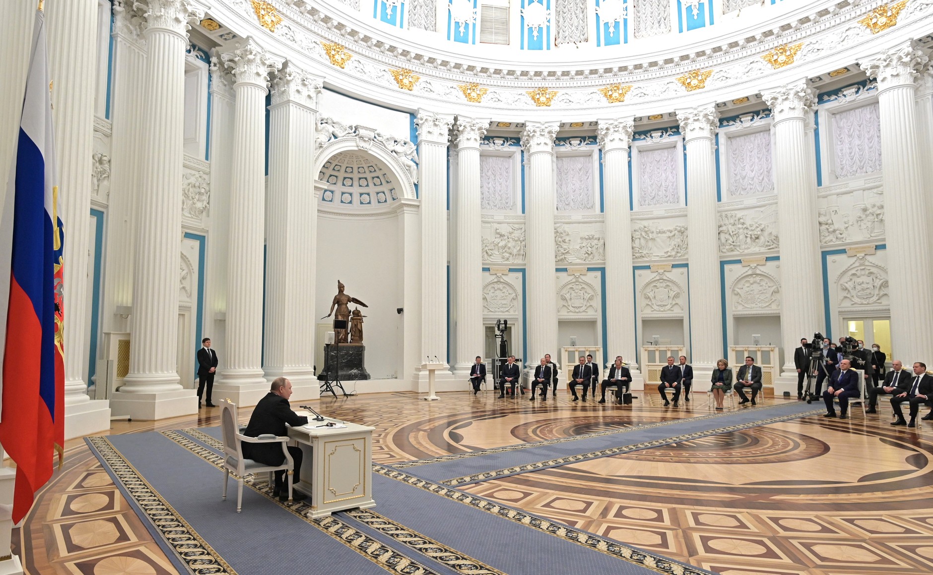 Az orosz Biztonsági Tanács történelmi ülése