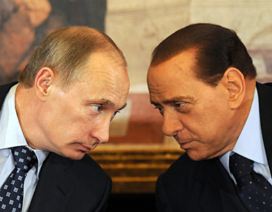 Putyin nem csak Berlusconié 