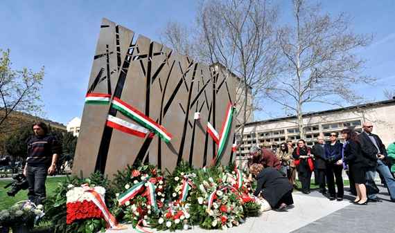 Katyn emlékmű Budapesten 