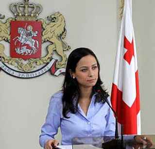Szexbomba grúz miniszter  