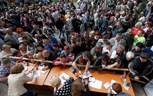 Donyeck, Luganszk a függetlenségről dönt
