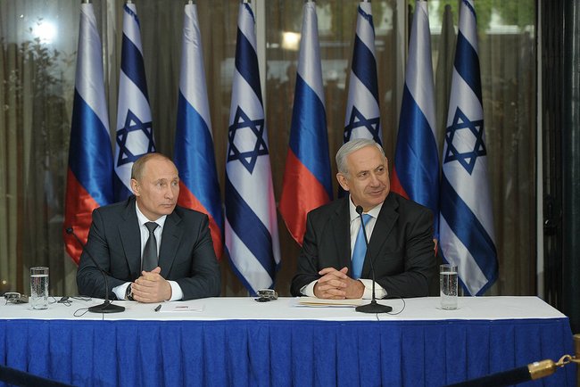 Izraelbe látogatott az orosz elnök