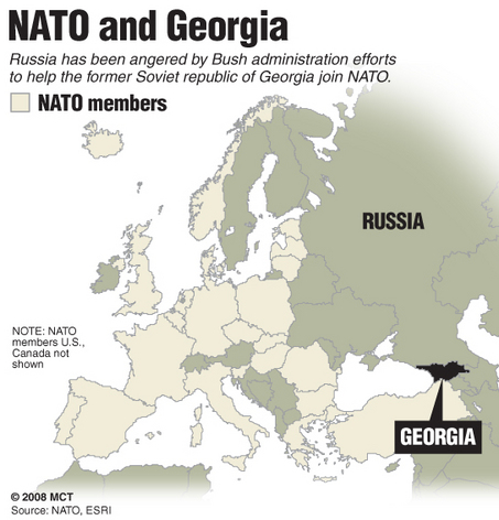 A NATO továbbra is támogatja Grúziát 