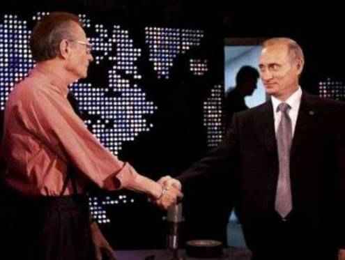 Putyin Larry King vendége volt 