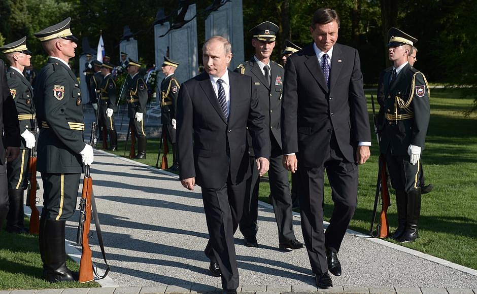 Szlovéniába látogatott Putyin 