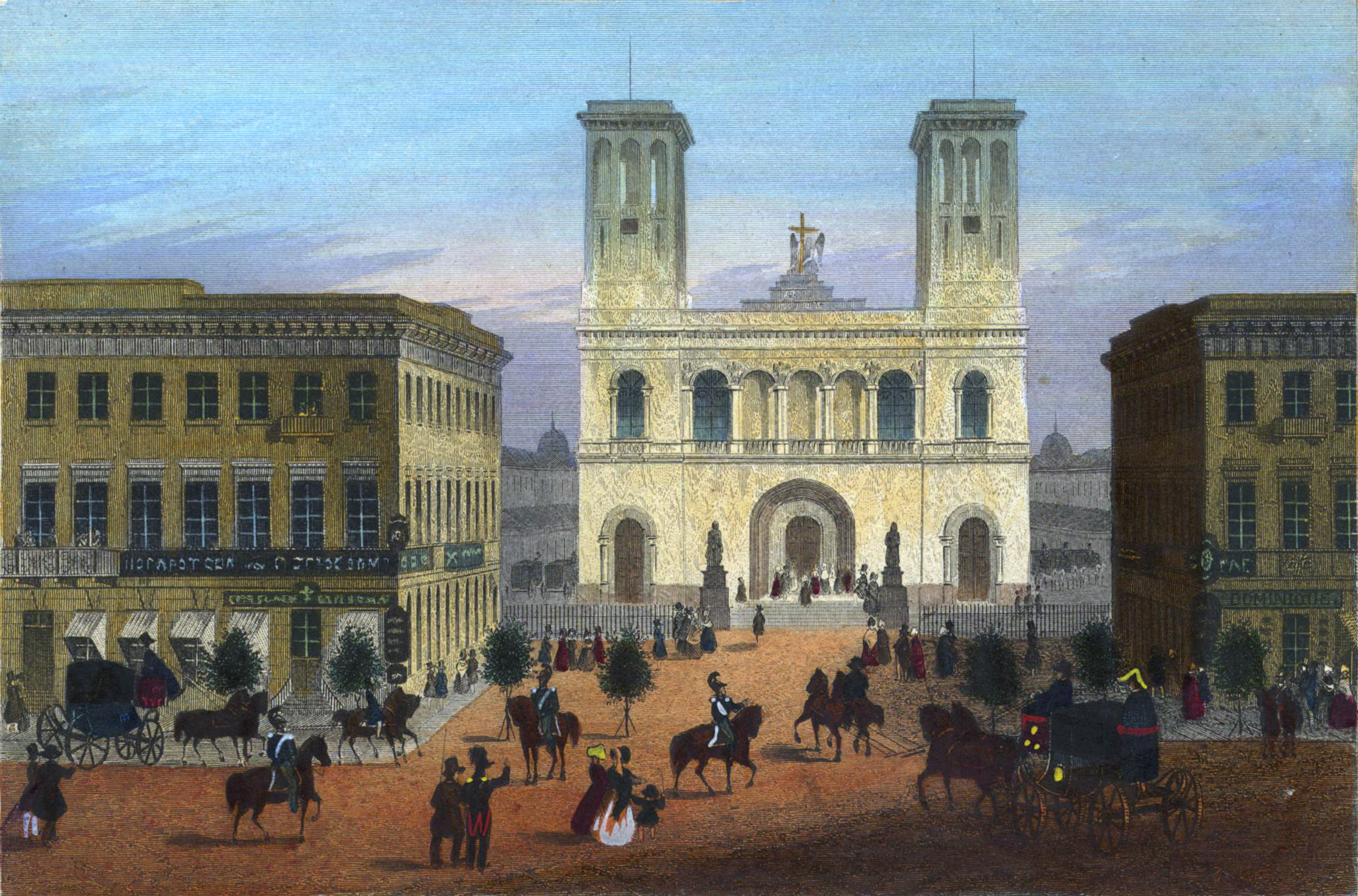 Szentpétervár a 19. század közepén