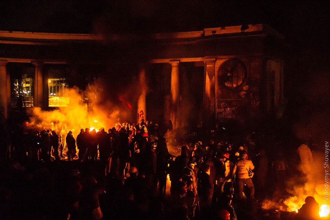 A Majdan tüntetői nem mennek haza