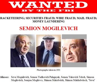 Szemjon Mogiljevics az FBI-lista élén 