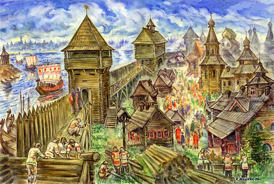 A középkori Novgorodról