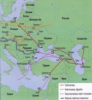 Varsó kételkedik az Eurázsiai Olajvezetékben