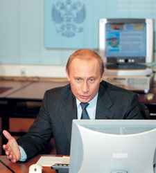 Putyin levelezése egy bloggerrel