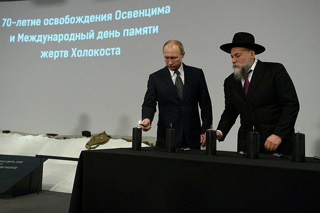 Putyin is megemlékezett Auschwitzról