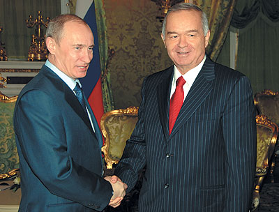 Putyin köszöntötte Karimovot 