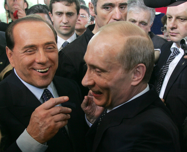 Putyin és Berlusconi: a két régi jóbarát 