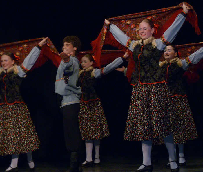 Orosz táncosok sikere Csömörön