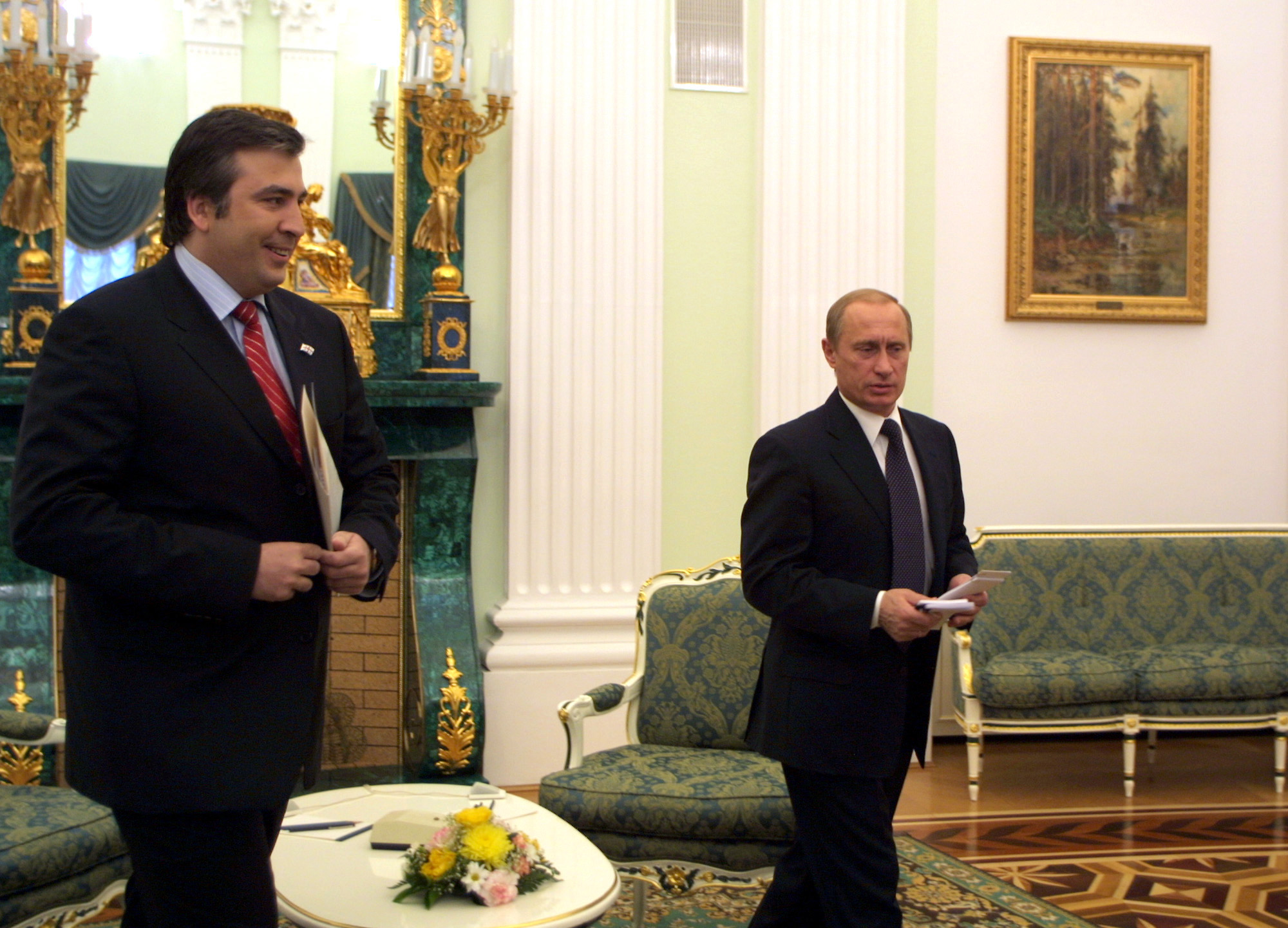 Szaakasvili találkozna Putyinnal 