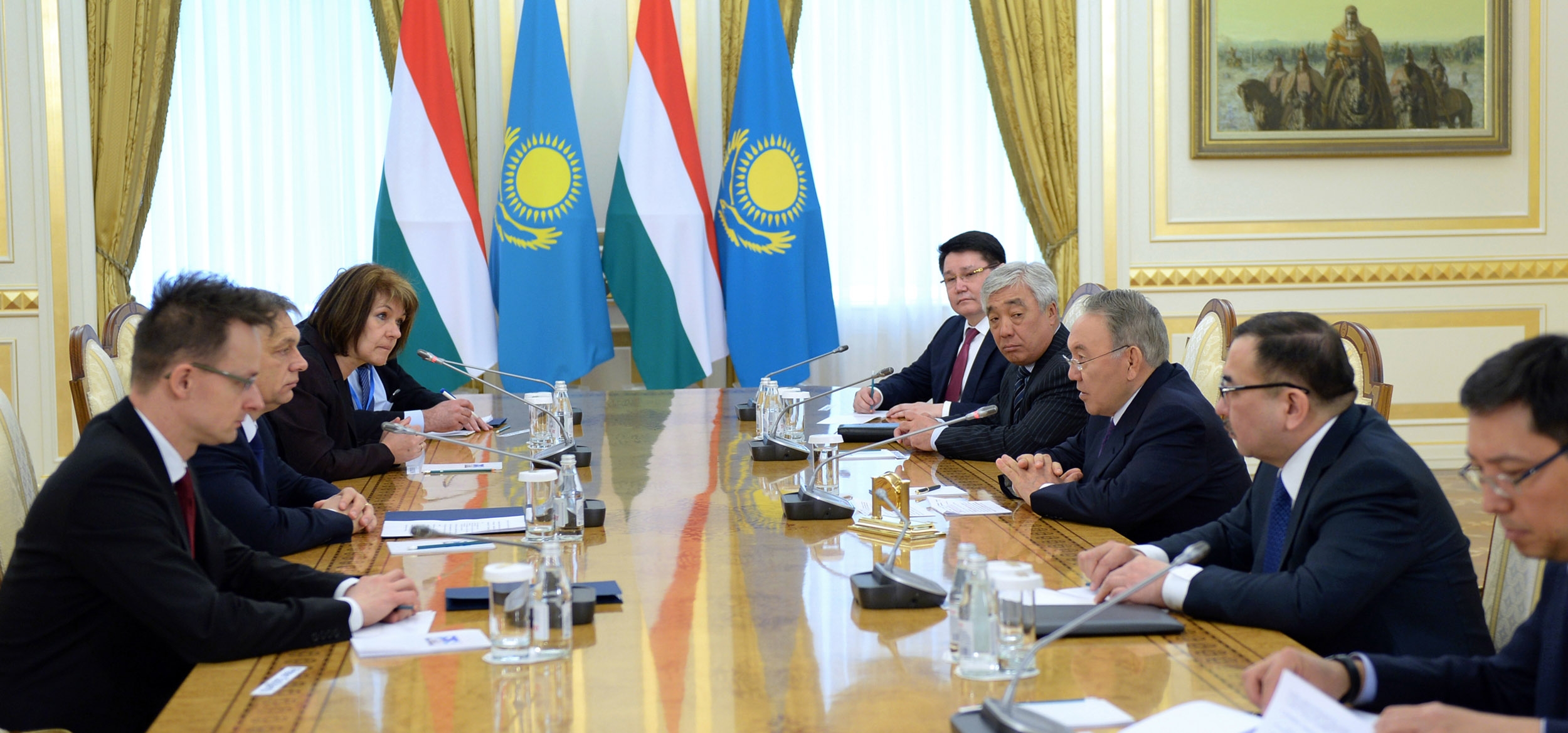 Orbán Viktor Kazahsztánban 