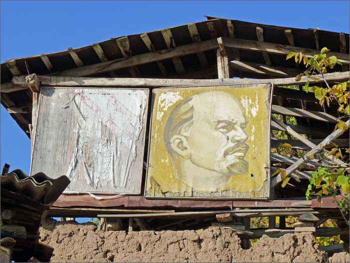 Lenin, Sztálin, Karimov Üzbegisztánban 