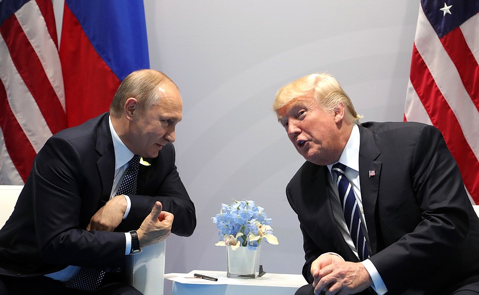 Putyin és Trump első találkozása