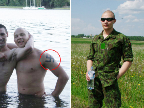 Neonácik a litván hadseregben 