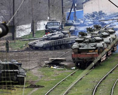Pattanásig feszült helyzet Ukrajna határán