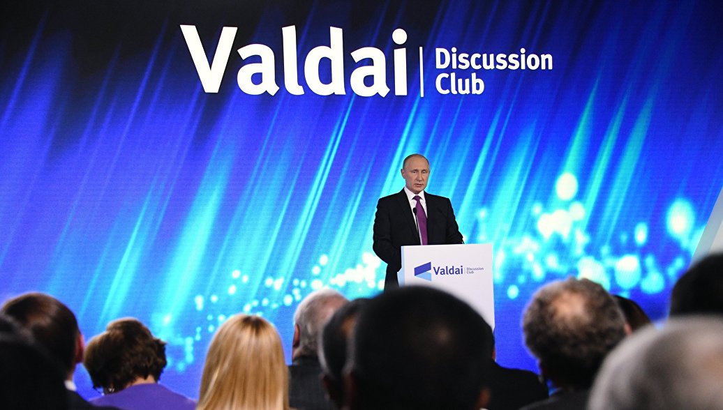 Putyin felszólalása a Valdaj Klubban 