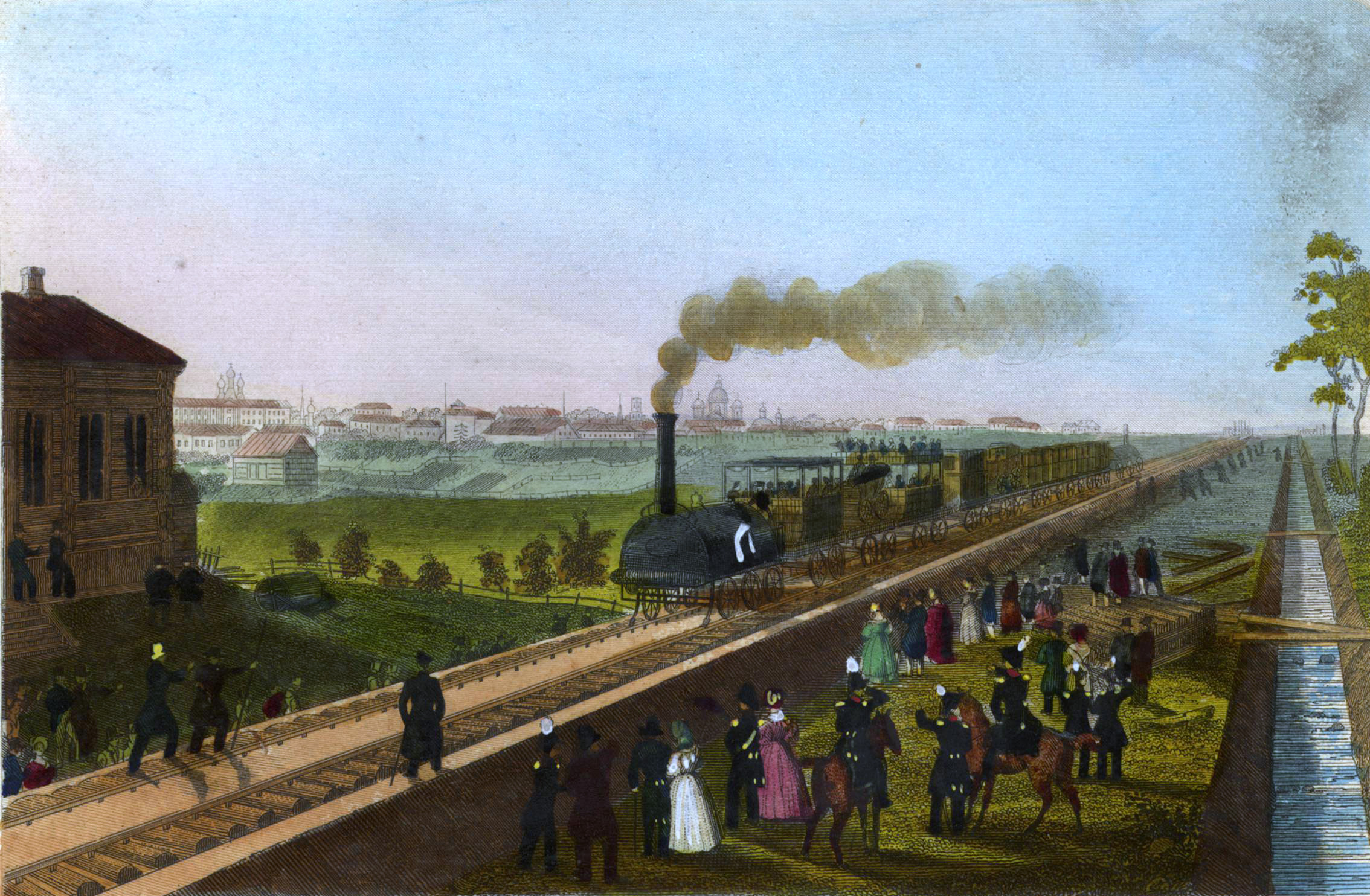 Szentpétervár a 19. század közepén